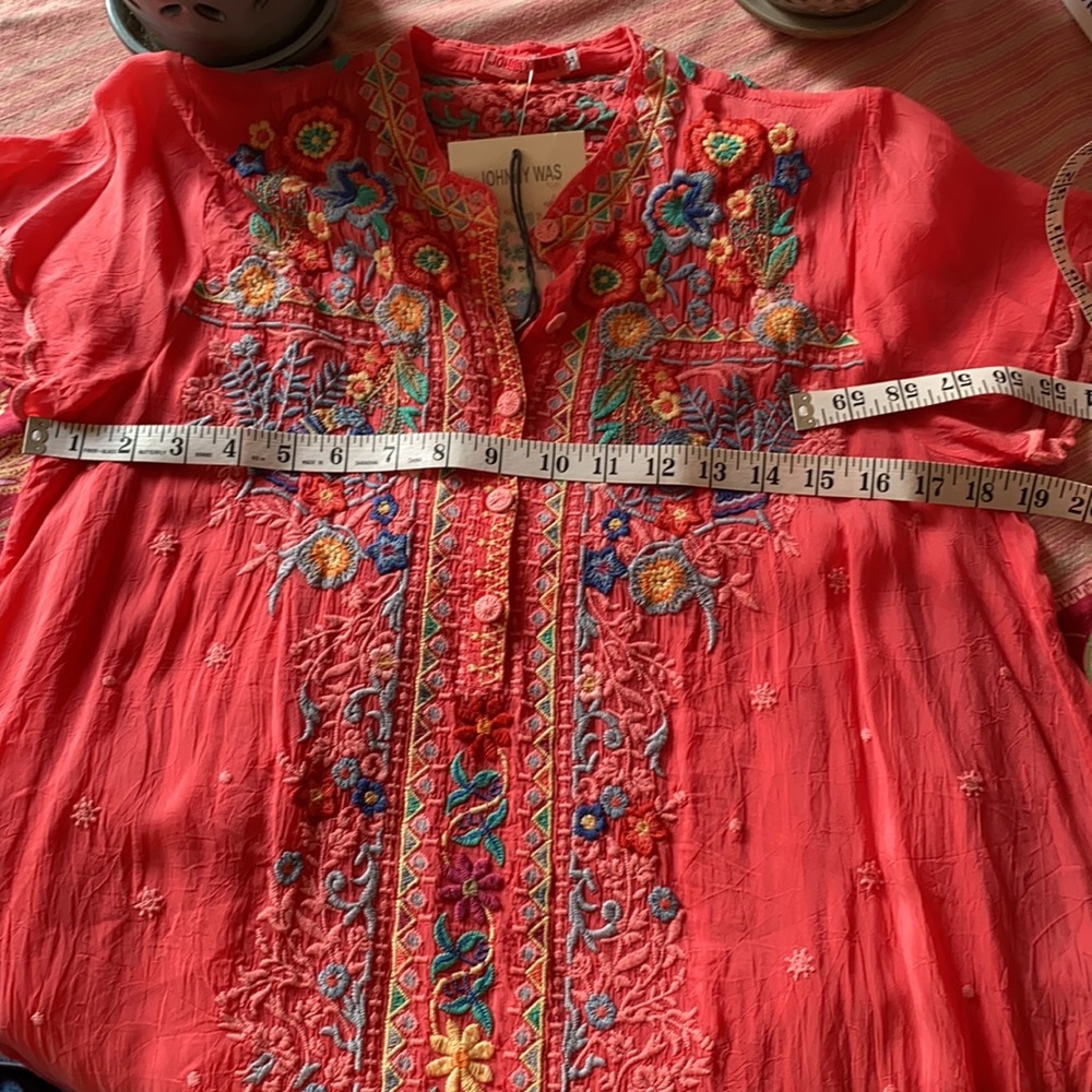 Johnny Was Mikones Tunic Size Small NWT - Picture 12 of 12